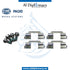 Rear BRAKE Pad, 8DB 355.019-741 for Mercedes-Benz A Class W117 (2013-2022) models